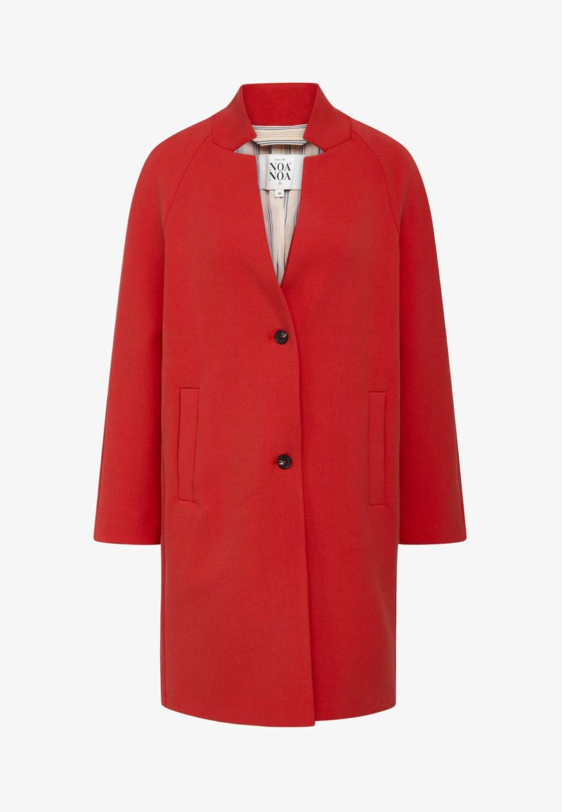 Noa Noa EMMA - Klassisk kappa / rock - pompeian red/röd - Zalando.se