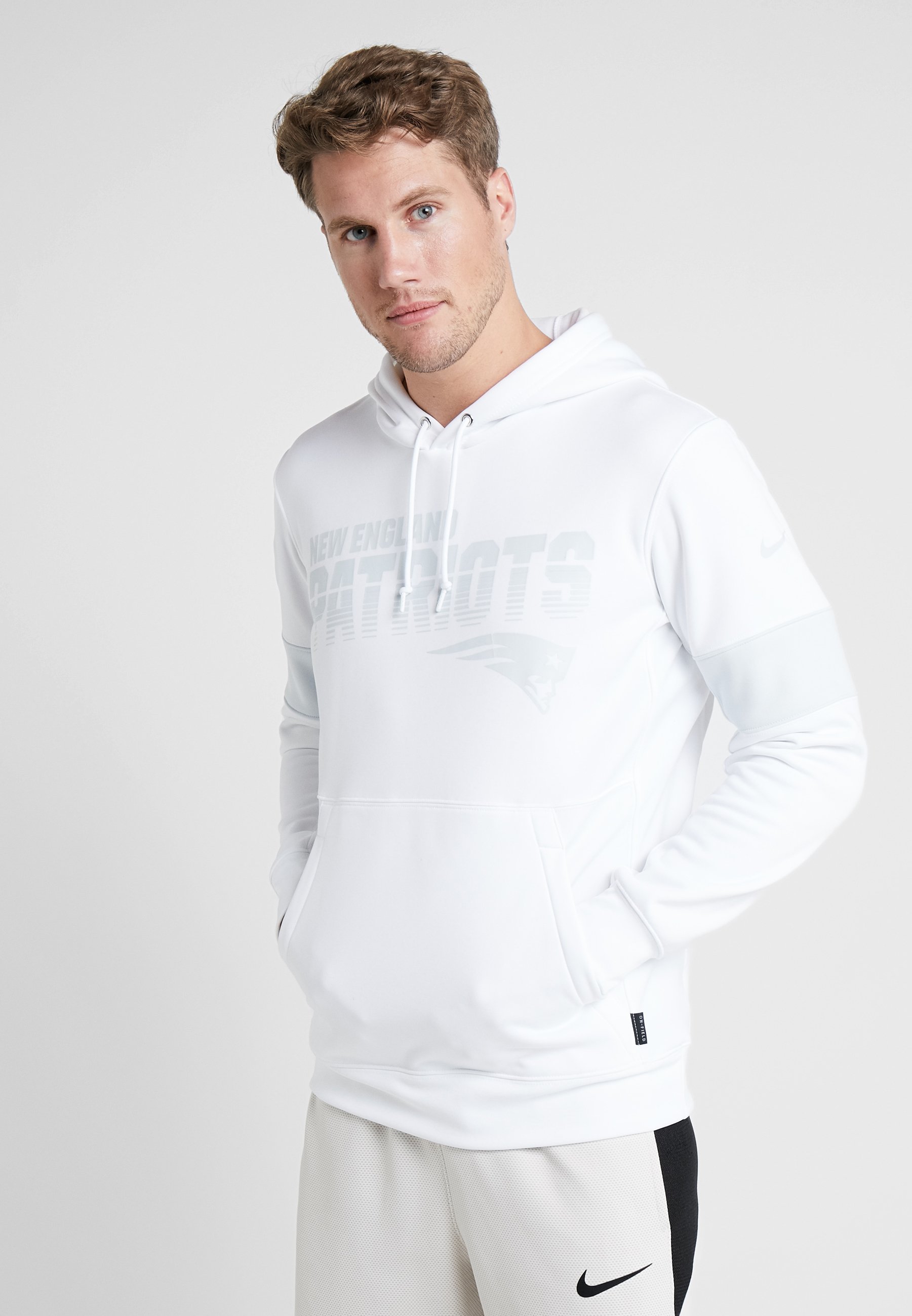 nfl 100 white hoodie