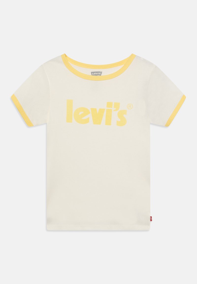Levi’s® T-shirt print lichtgeel