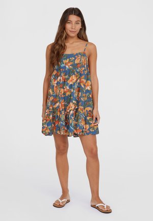 O'Neill RILEE SHORT - Vestito casual - blue painted tropics