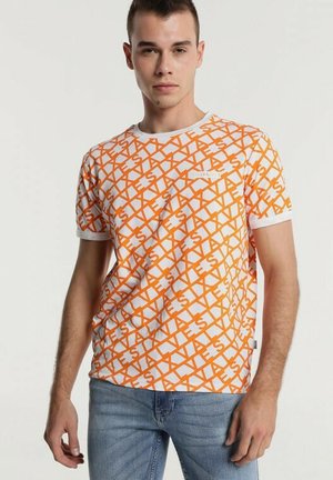 FULL PRINT KOMPFORT - T-Shirt print - weiß