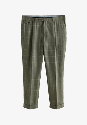 Next, REGULAR FIT - SIGNATURE MOONS BRITISH - Pantalon de costume - green