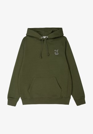 Puma Felpa con cappuccio - gruen
