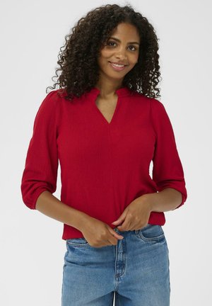 KATRINE - Bluse - haute red