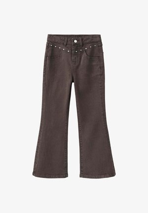 Mango Kids, KID - Jean flare - dark brown