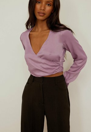 Blouse - dusty lilac
