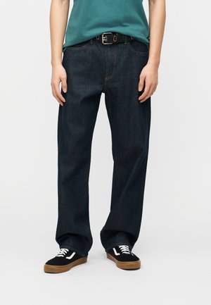 Vaqueros rectos - rinse washed indigo