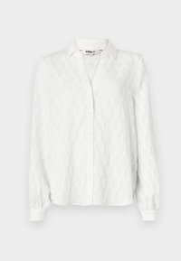 ONLNOA V NECK SHIRT - Paitapusero - cloud dancer