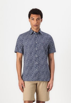 SHIRT - Shirt - preppy navy/ivory petal
