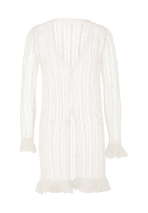 CO-BRANDED WITH VERNOLE - Cardigan - wollweiss
