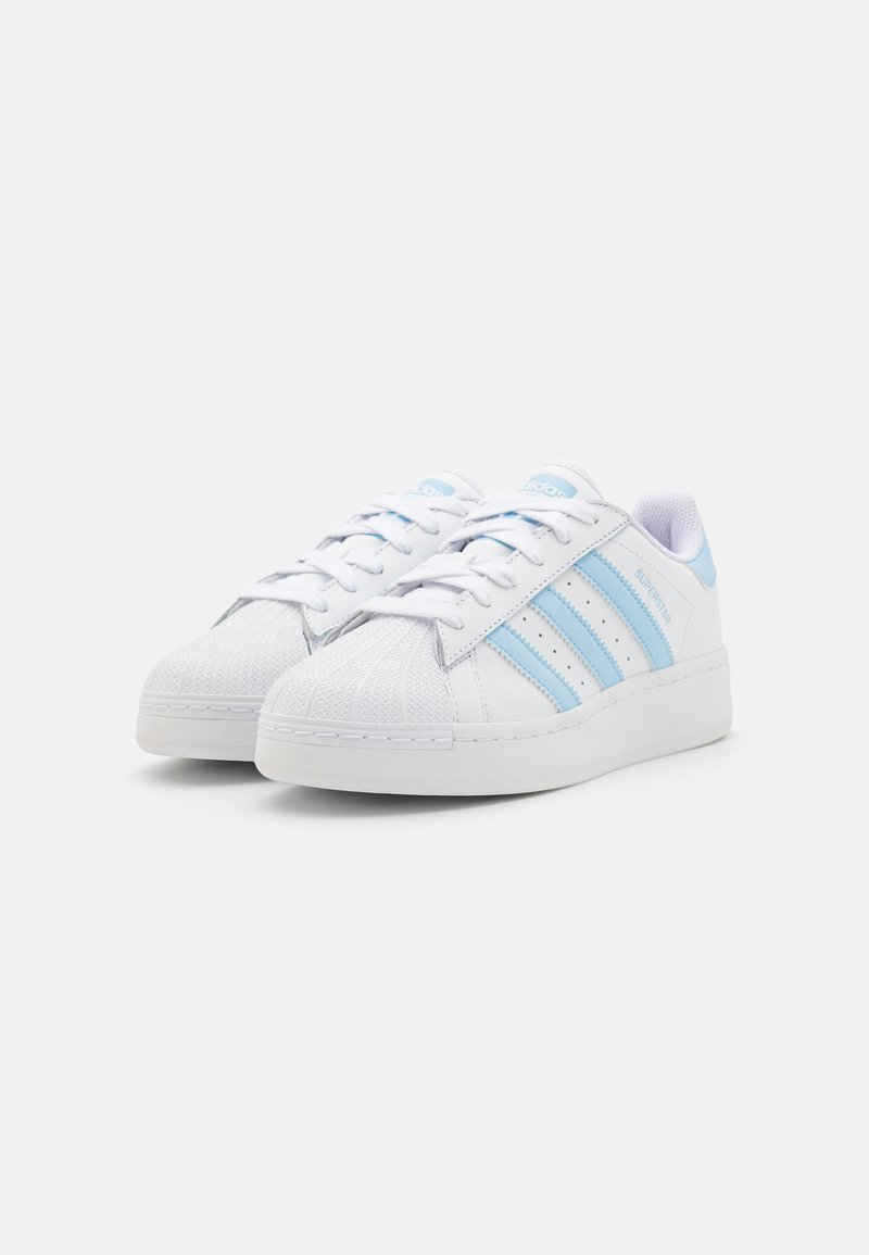 adidas Originals SUPERSTAR XLG W - Trainers - footwear white/clear  sky/white - Zalando