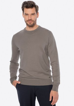 MIT EINEM HAUCH  - Jersey de punto - dark beige