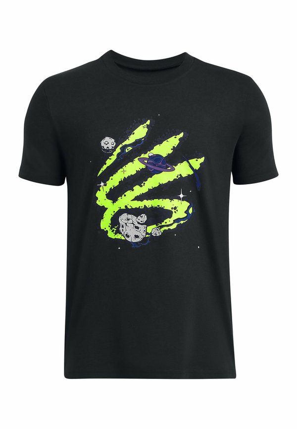 SHORT-SLEEVE GRAPH CURRY TREND TEE - T-Shirt print