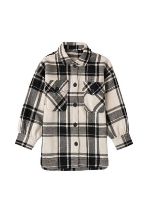Overhemdblouse - panna