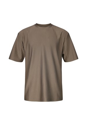 SIKSILK, PLISSE - T-shirt basique - brown