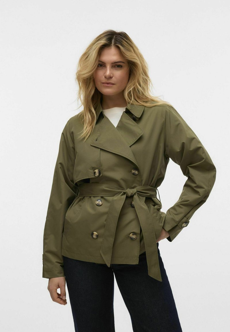 Vero Moda VMZOA - Skraistė  - khaki