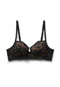 ROMANTIC FANTASY - Sujetador balconette - black