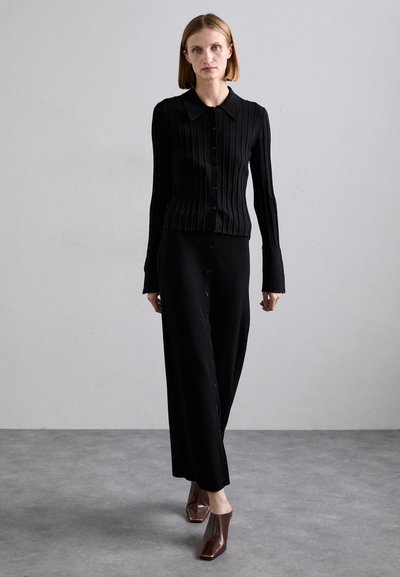 Filippa K SKIRT - Jupe longue - black