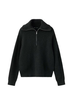 Mango, ADULT - Pullover - dark heather grey
