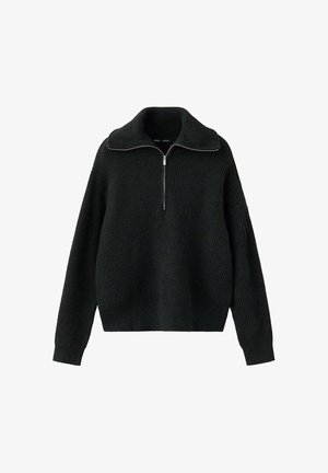 Mango, ADULT - Pullover - dark heather grey