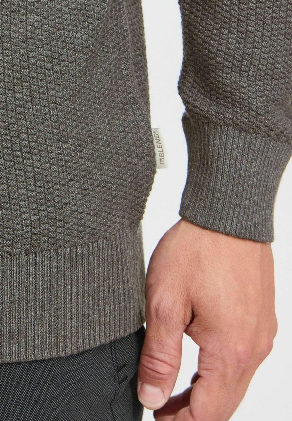 BHMGOMAZA - Jumper - charcoal mix4