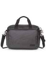 MISAKO Gabo Borsa A Tracolla Uomo – Nero – 24x19x6 Cm – Tessuto Resistente Con Tasche Multiple