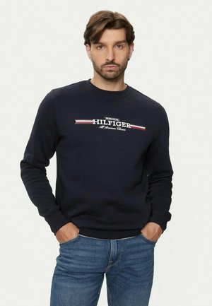 Tommy Hilfiger STRIPE - Sudadera - desert sky