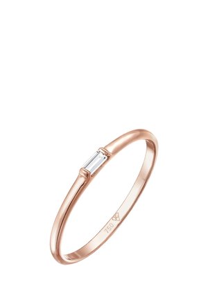 LIEBE ZART EDEL GEO TOPAS - Bague - rose gold-coloured