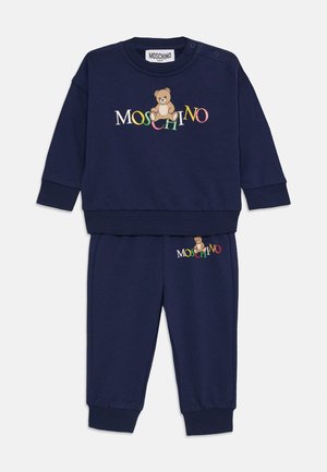 MOSCHINO BABY TRACKSUIT UNISEX SET - Trainingsanzug - blu navy