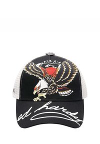 Ed Hardy Gorra - black white