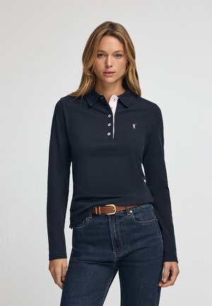 SLIM FIT W LS SF PC 2025 RIGBY GO PRAT - Poloshirts - navy