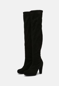 Anna Field Botas de tacón - black