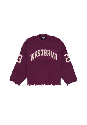 WRSTBHVR, TOVE - Pullover - grape wine