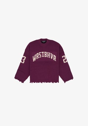 WRSTBHVR, TOVE - Pullover - grape wine