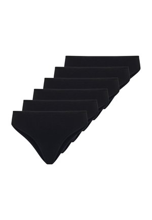 6 PACK - Slip - nero