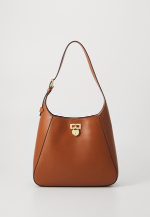 TANNER SHOULDER BAG LARGE - Ručna torba - lauren tan