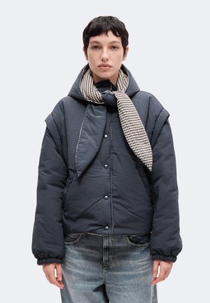 Object, OBJTIMIA SHORT REVERSIBLE JACKET  - Veste d'hiver - macademia/black