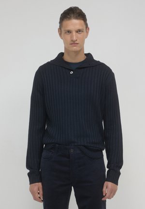 Calliope CON BOTTONI  - Maglione - blu