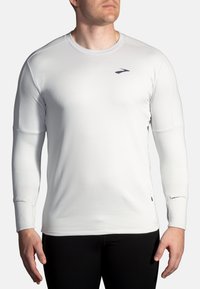 Brooks NOTCH THERMAL 2.0 - Ilgarankovis viršutinės dalies drabužis - stone