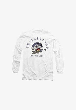 Disney, MICKEY MOUSE SWITZERLAND BLUE - Long sleeved top - white