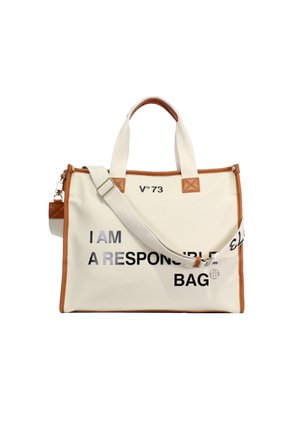 Bolso shopping - beige cognac