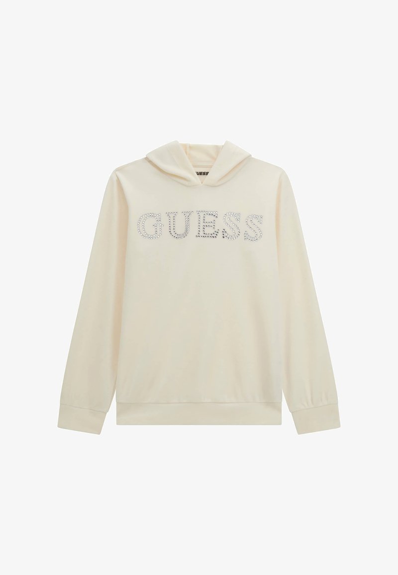 Guess ACTIVE MINI - Felpa con cappuccio - weiß