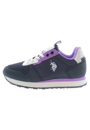 Sneakers - dark blue/violet tulip