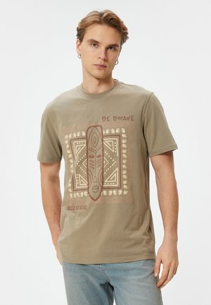 ETHNIC - T-shirts print - brown