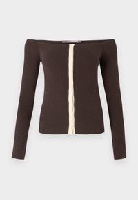 BUTTON DOWN - Longsleeve - brown