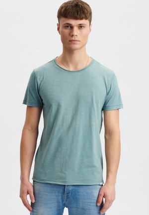 KONRAD STRAIGHT SLUB TEE - T-shirt basic - citadel