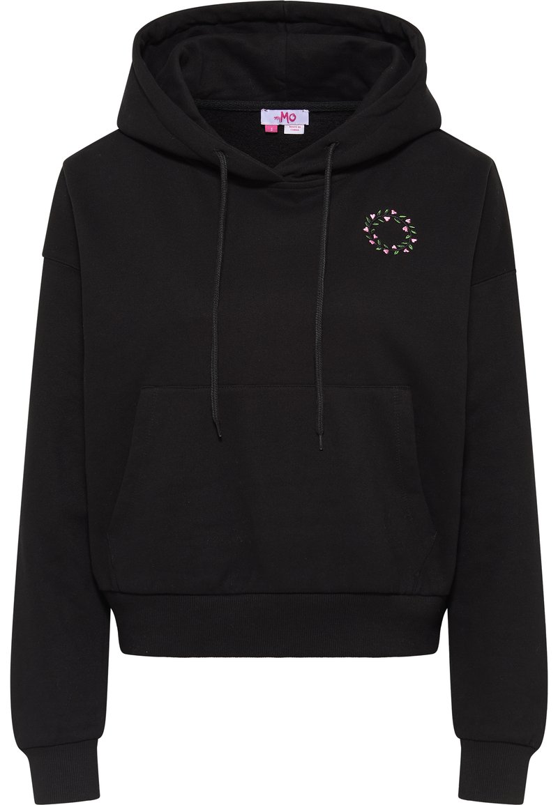 Damen Sweatshirts | myMo MYMO BLONDA Kapuzenpullover schwarz - JA24433 Damen Sweatshirts | myMo MYMO BLONDA Kapuzenpullover schwarz - JA24433