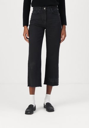 Vaqueros rectos - black denim