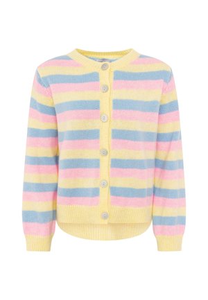 Zwillingsherz, Strickjacke - gelb