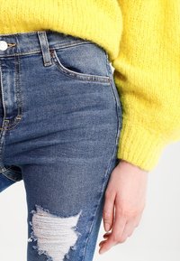 Topshop Skinny džíny - blue denim